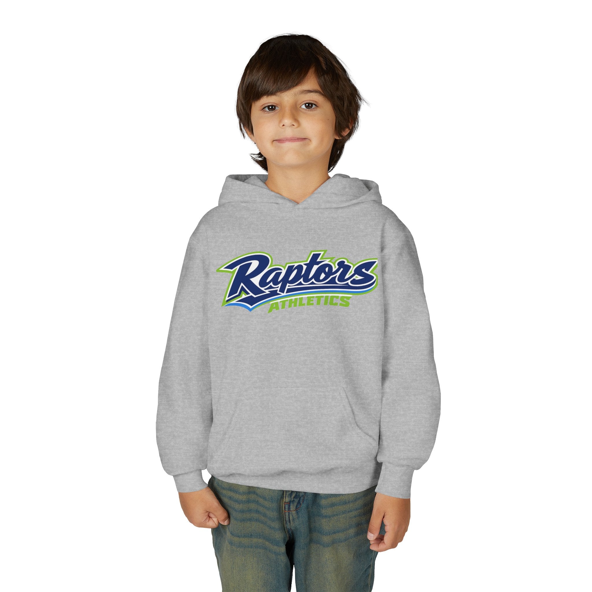 Raptors Athletics Youth Hoodie — Kids Team Logo Pullover