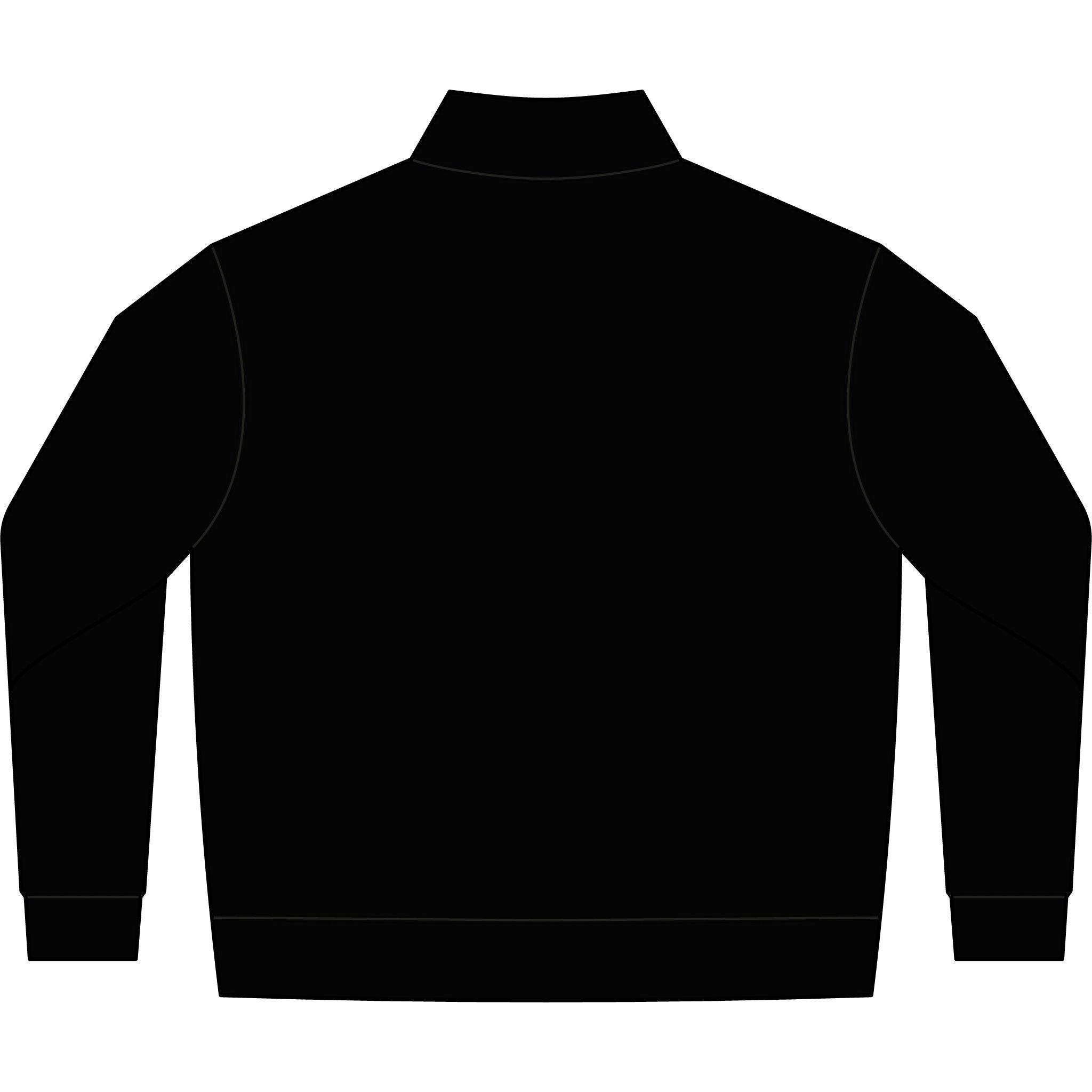 Quarter-Zip Pullover — Retro 'Surf Shop' Logo Fleece