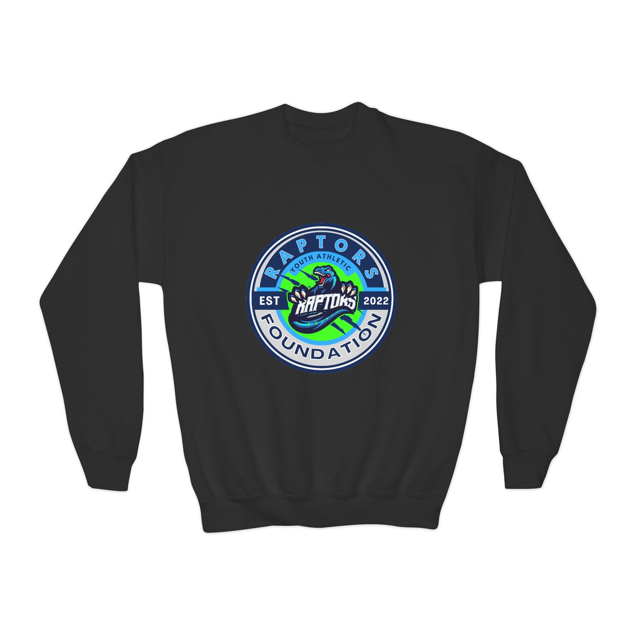 Youth Crewneck — Raptors Foundation Logo Sweatshirt