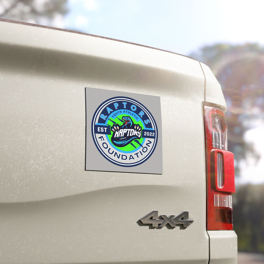Raptors Foundation Car Magnet — Youth Athletic Team Logo (EST 2022)
