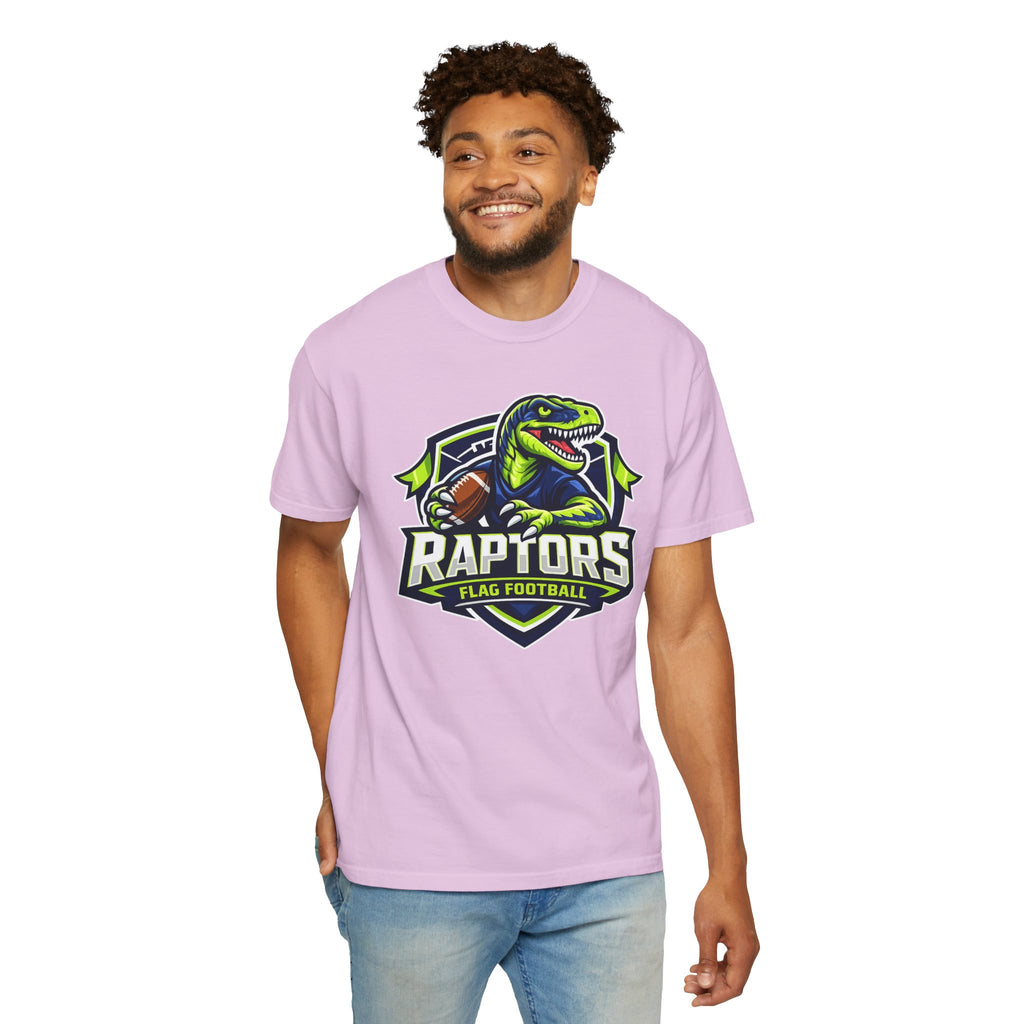 Raptors Flag Football T-Shirt — Comfort Colors