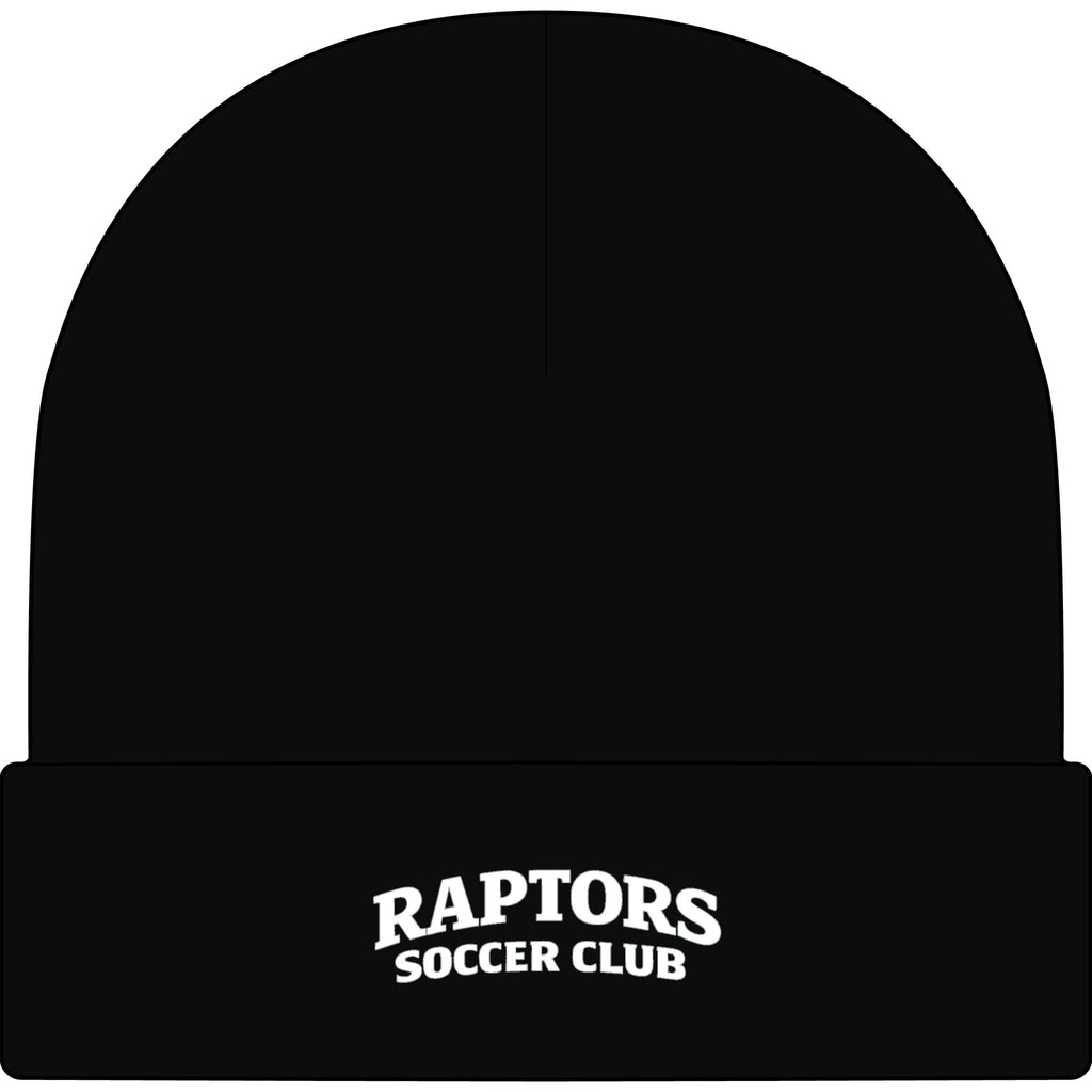 Raptors Soccer Club Cuff Beanie — Embroidered Team Winter Hat