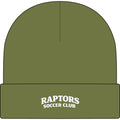 Raptors Soccer Club Cuff Beanie — Embroidered Team Winter Hat