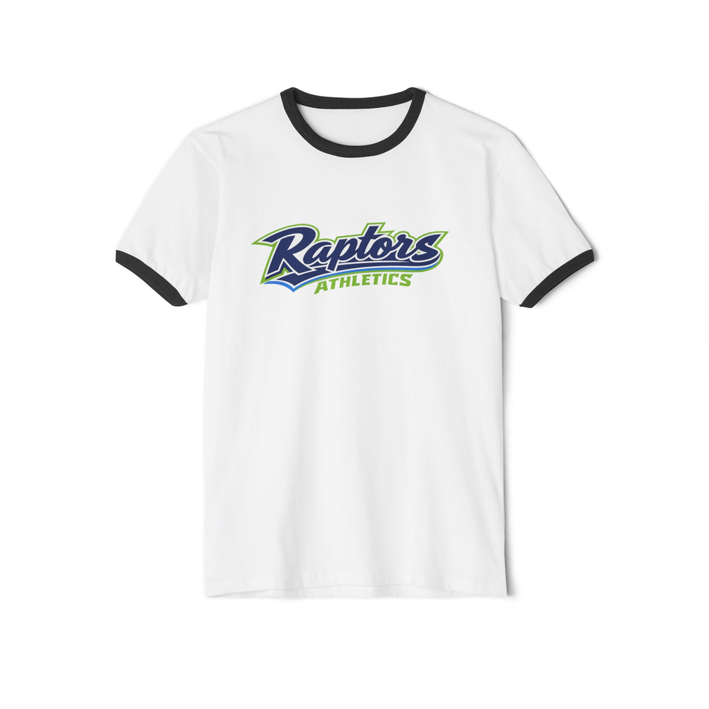 Raptors Athletics Ringer T-Shirt — Retro Sports Graphic Tee