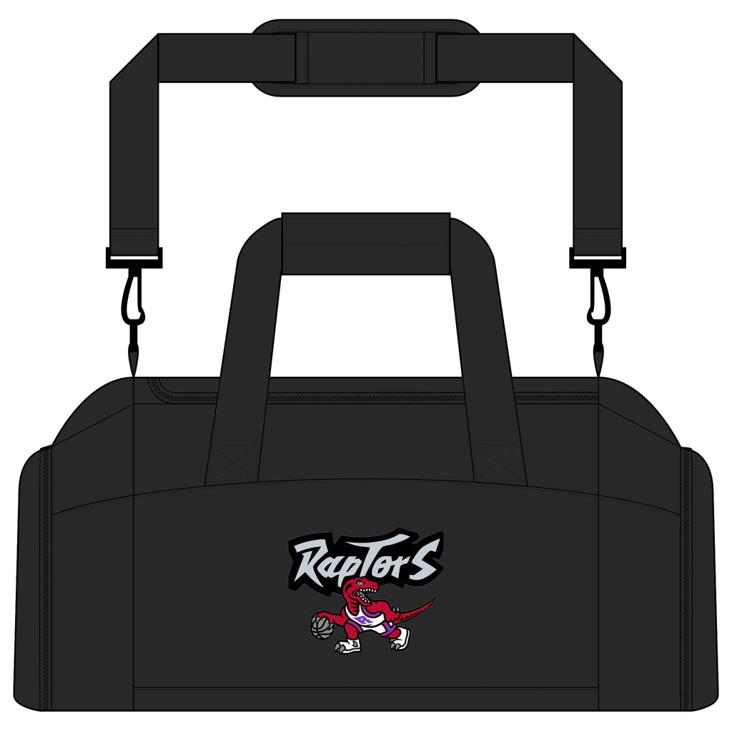 Raptors Logo Gym Bag — Team Sports Duffle with Mascot Graphic