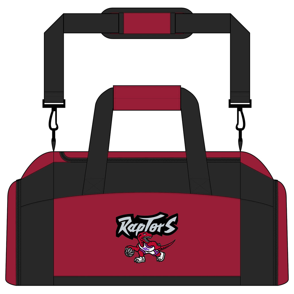 Raptors Logo Gym Bag — Team Sports Duffle with Mascot Graphic