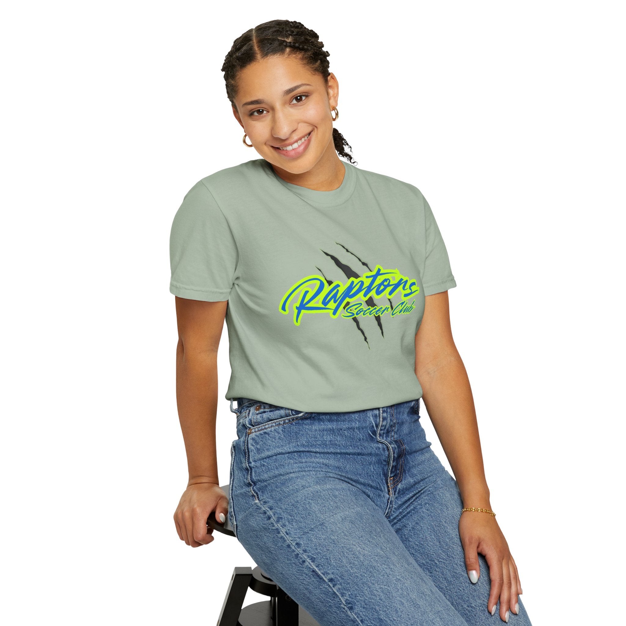Raptors Surf Club T-Shirt — Vintage Skate Vibe Graphic Tee
