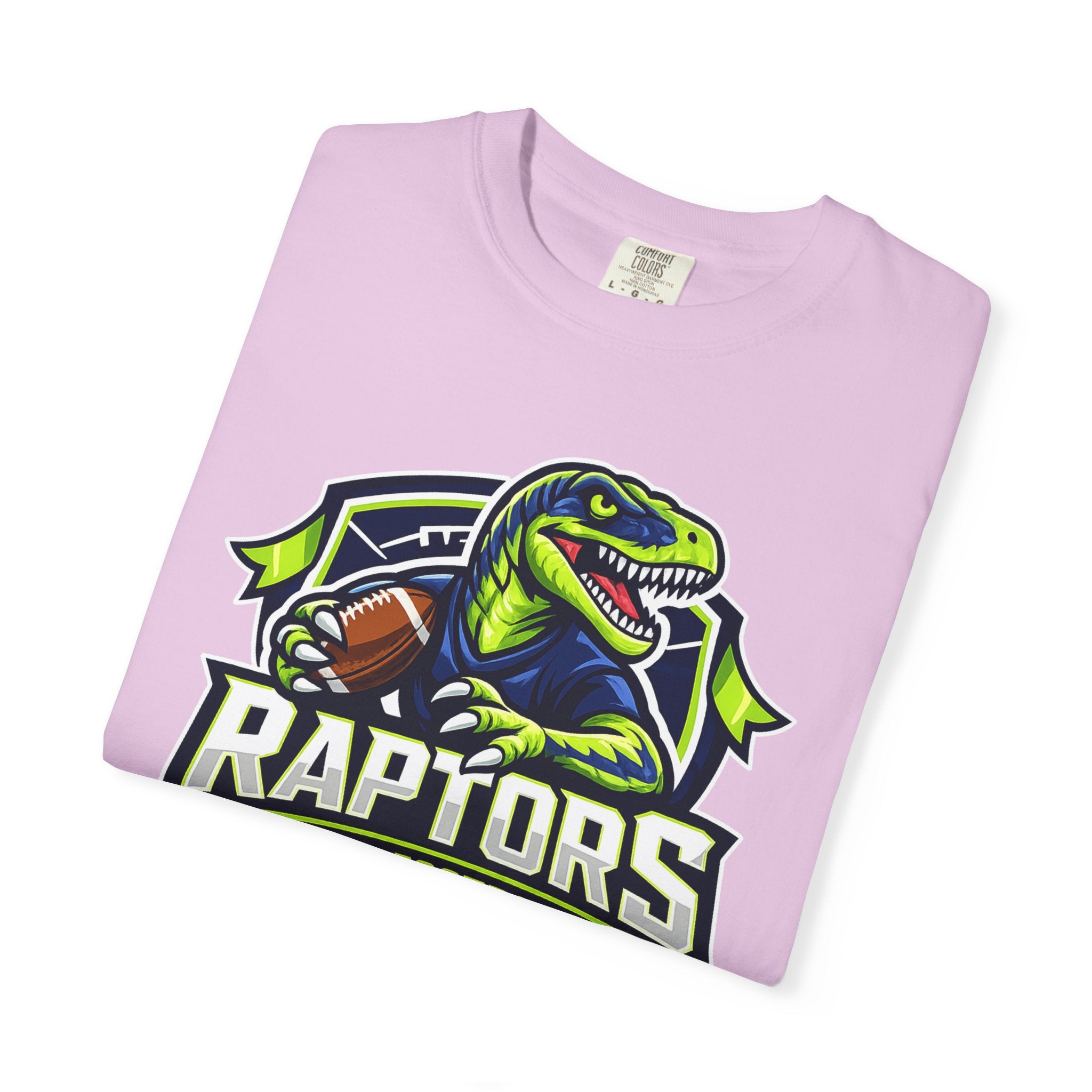 Raptors Flag Football T-Shirt — Comfort Colors