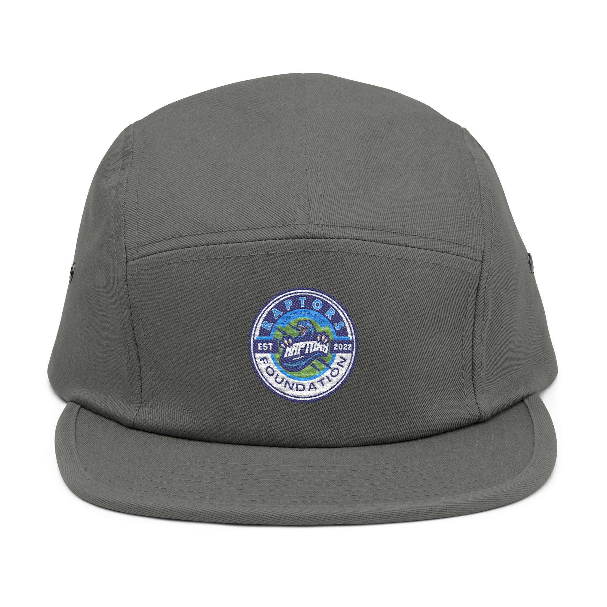 Embroidered Outdoor Patch 5-Panel Cap — Adventure Wave Logo