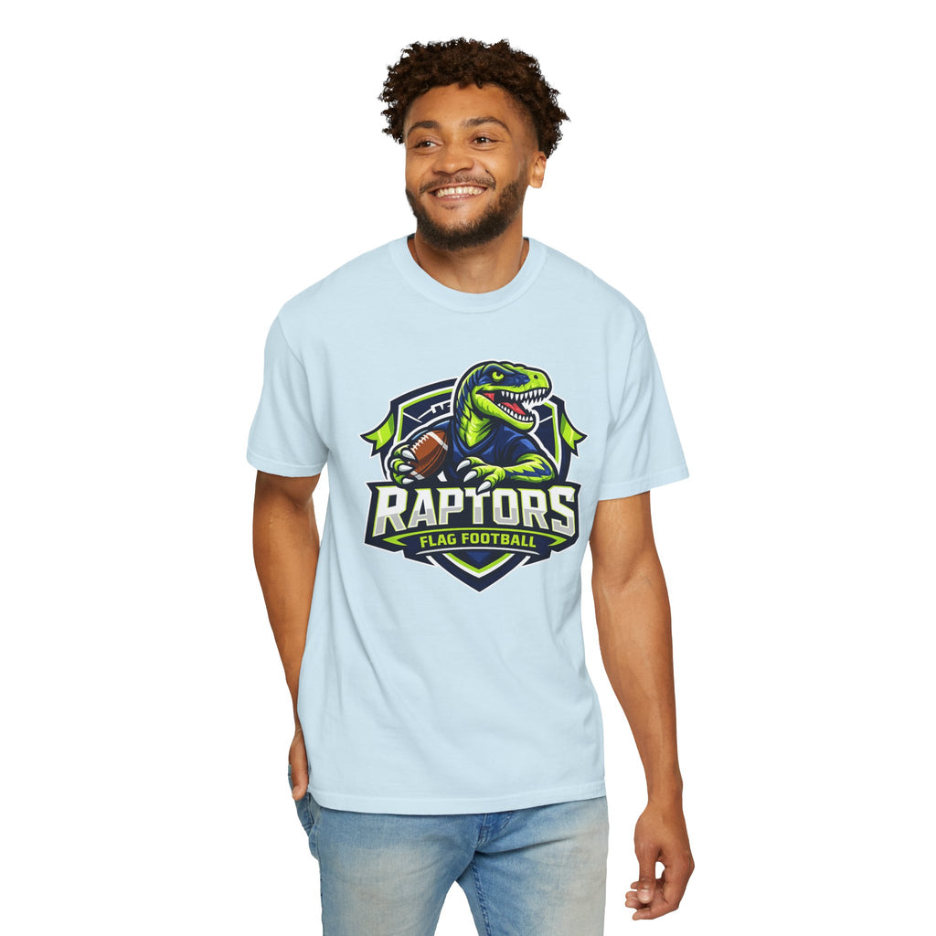 Raptors Flag Football T-Shirt — Comfort Colors