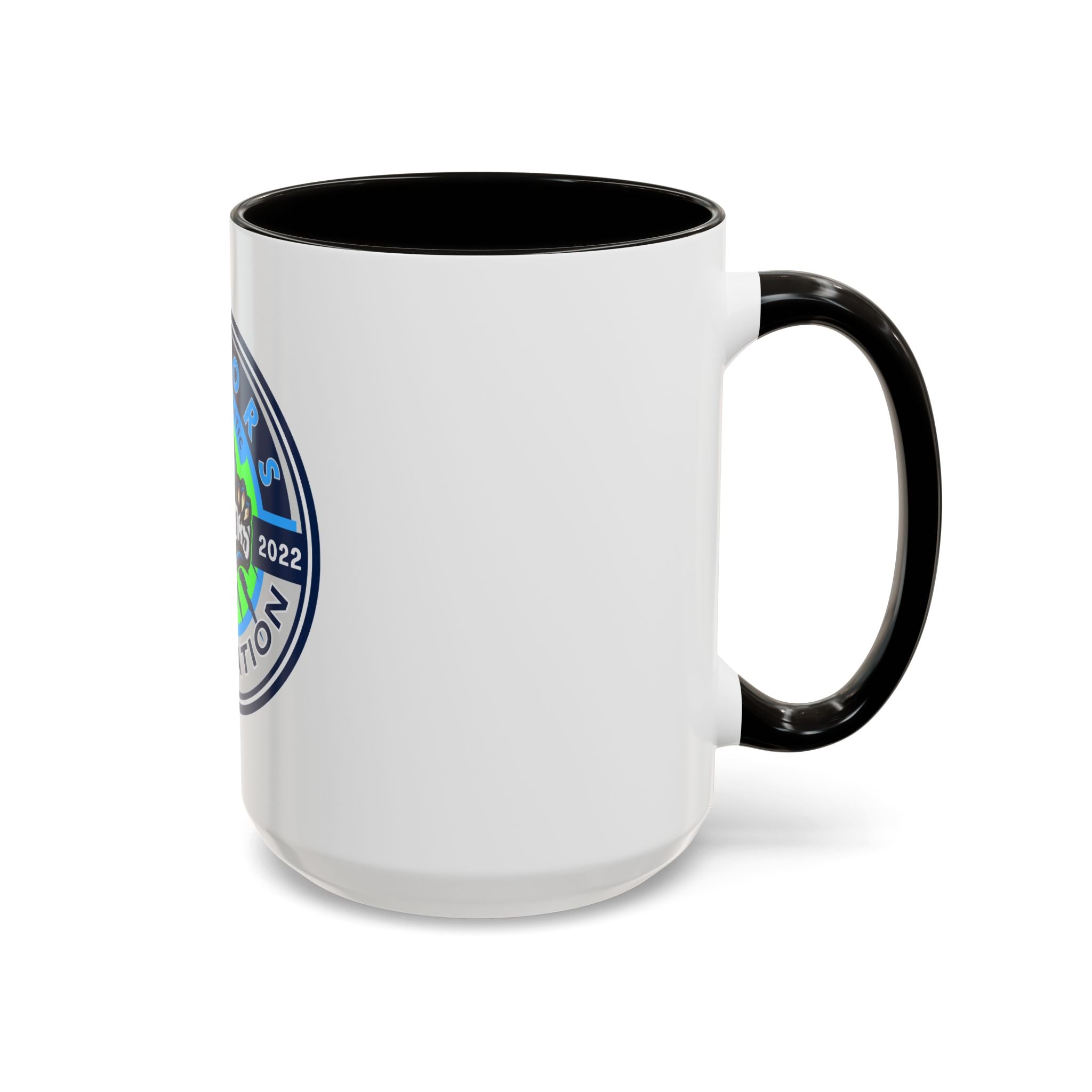 Raptors Foundation Logo Mug — Youth Athletic Team Coffee Cup (11oz/15oz)