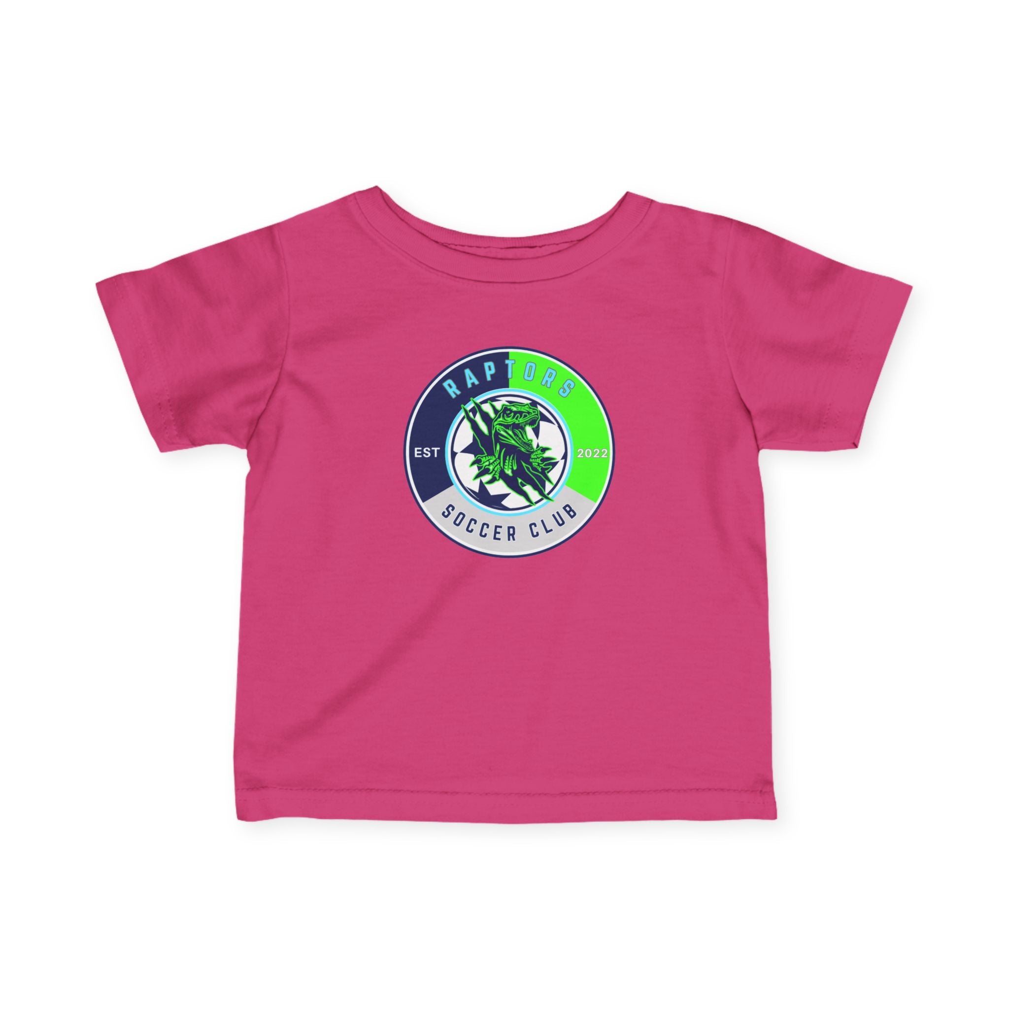 Infant Jersey Tee — ‘Rapids Soccer Club’ Crest Baby T‑Shirt