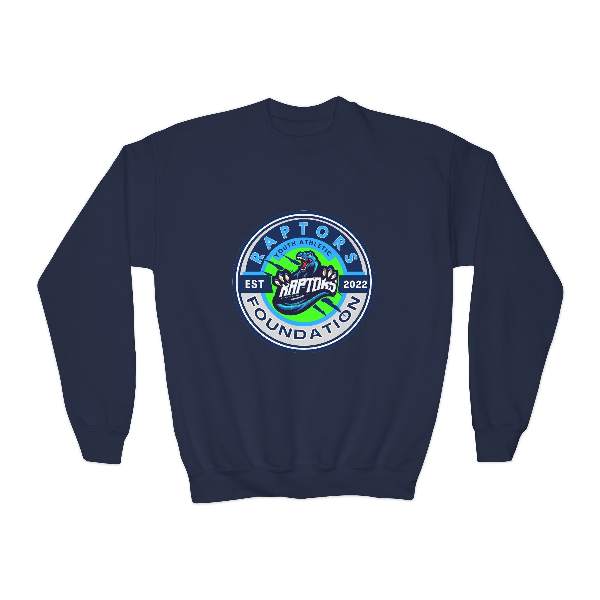 Youth Crewneck — Raptors Foundation Logo Sweatshirt