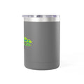 15oz Insulated Travel Mug Tumbler with Neon Palm Design