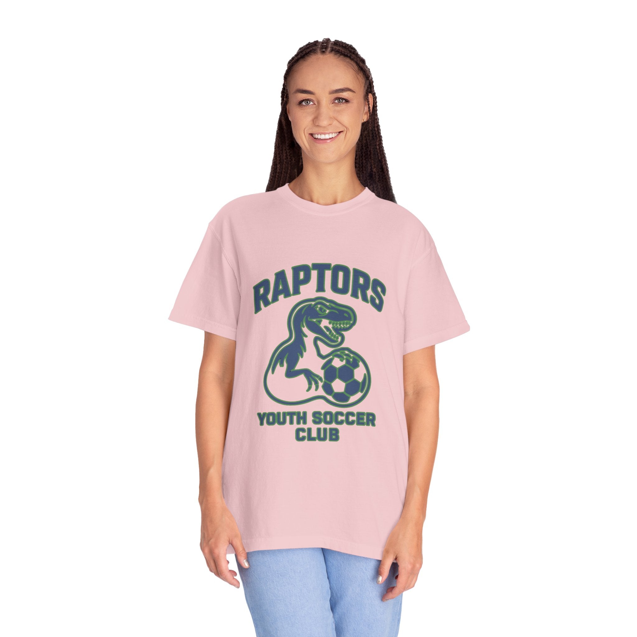 Raptors Youth Soccer Club T-Shirt- Comfort Colors