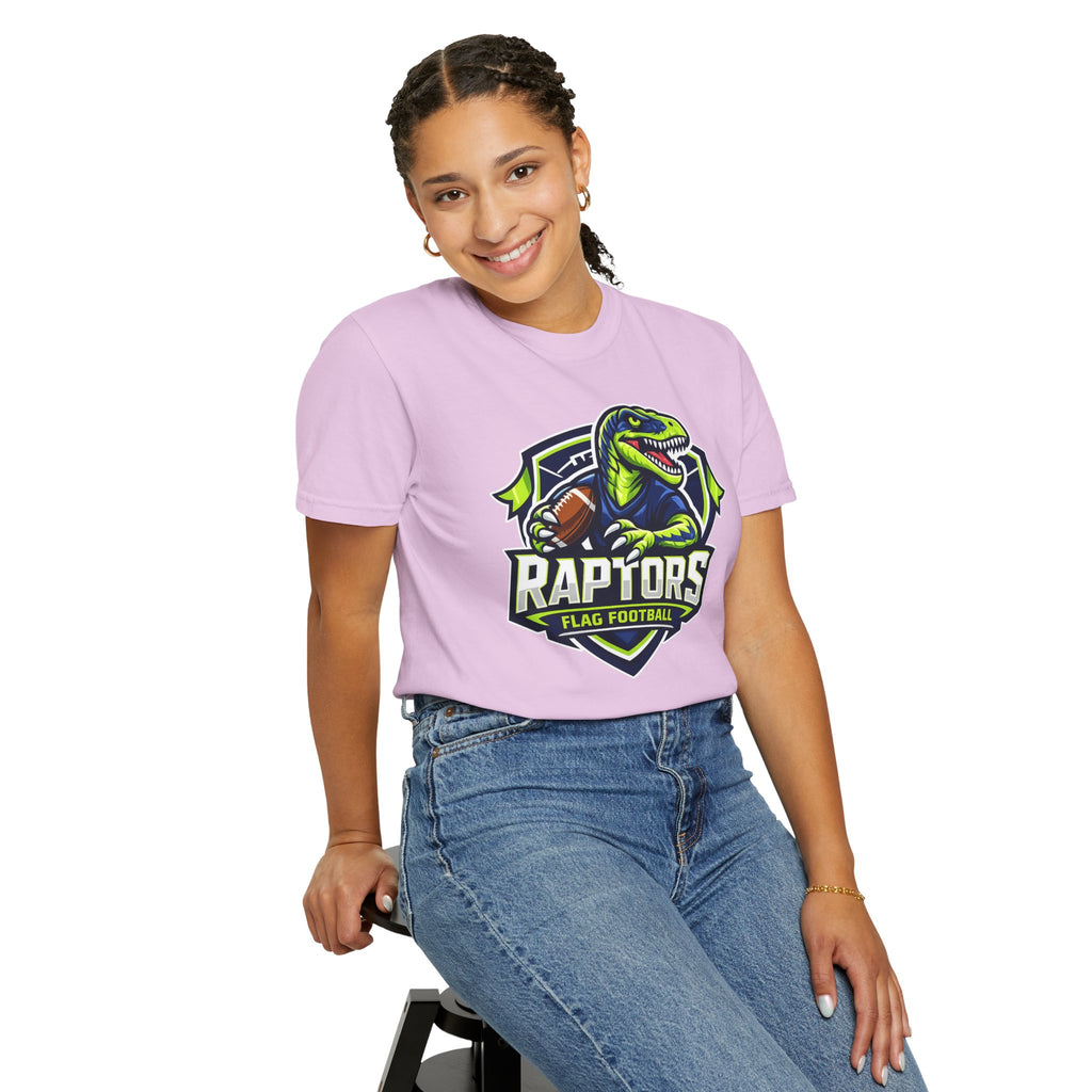 Raptors Flag Football T-Shirt — Comfort Colors