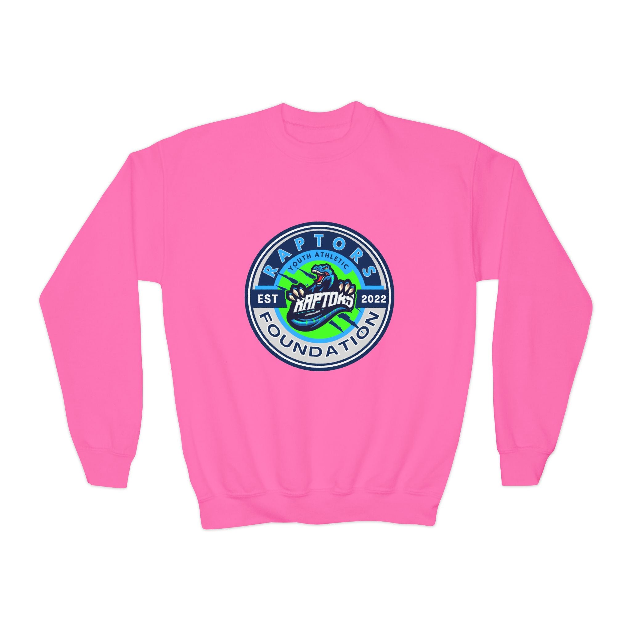 Youth Crewneck — Raptors Foundation Logo Sweatshirt