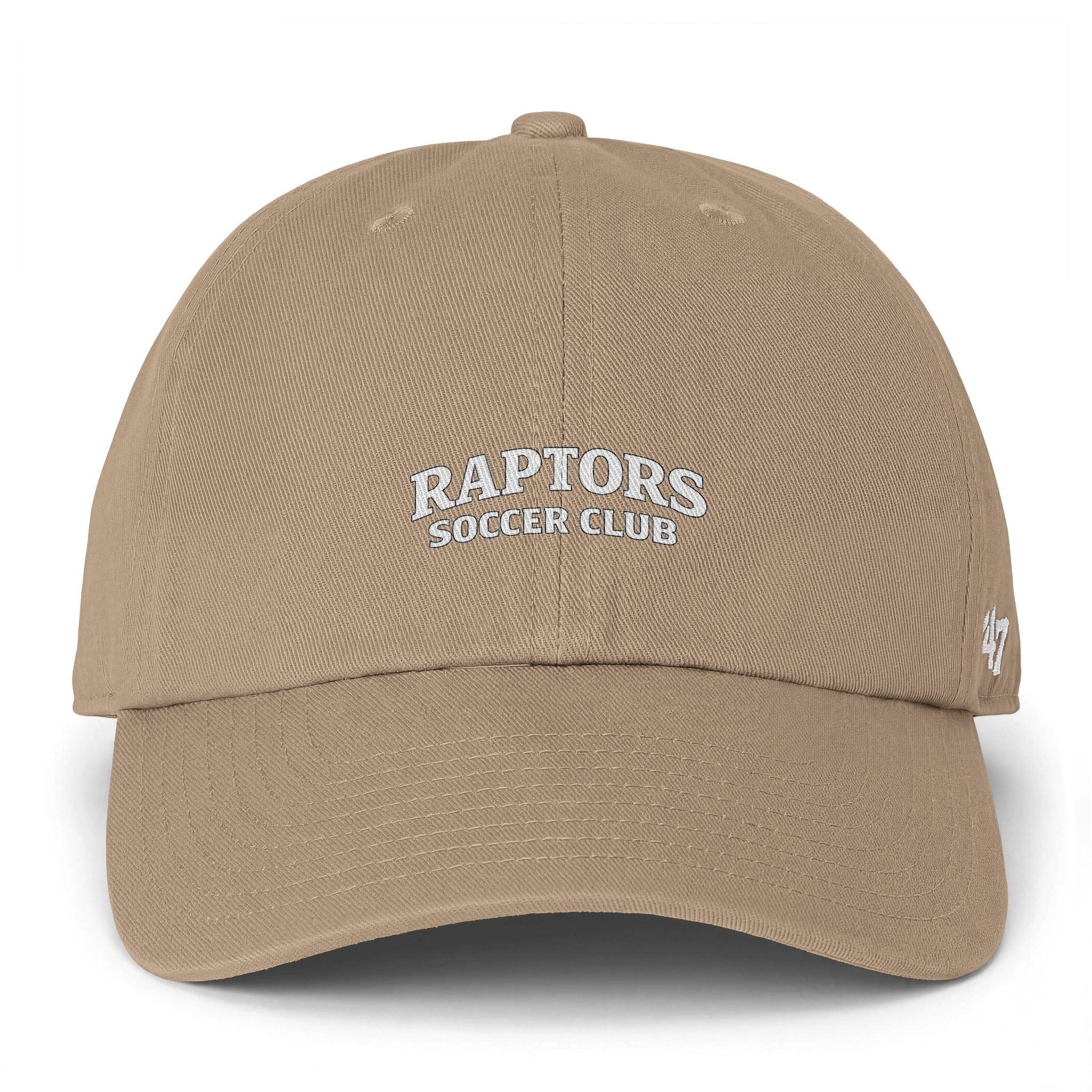 Raptors Soccer Club Embroidered Baseball Cap