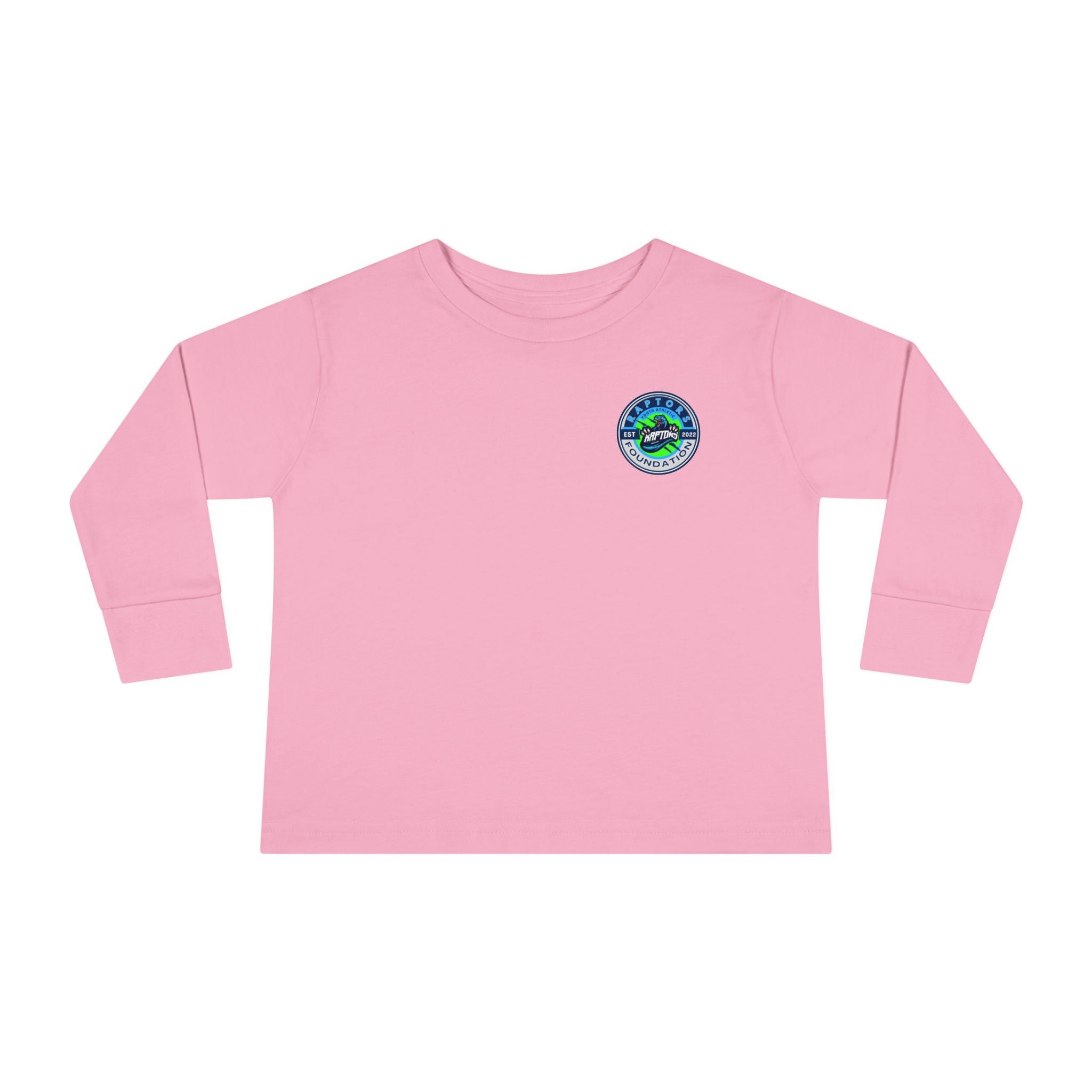 Toddler Long Sleeve Tee - 'Faith. Family. Raptors.' Kids Crewneck