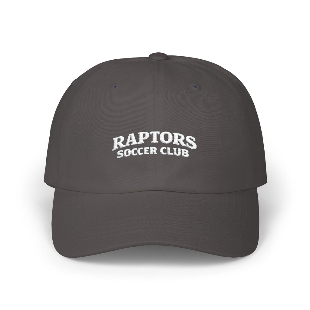 Raptors Soccer Club Camo Dad Cap — Classic Adjustable Baseball Hat