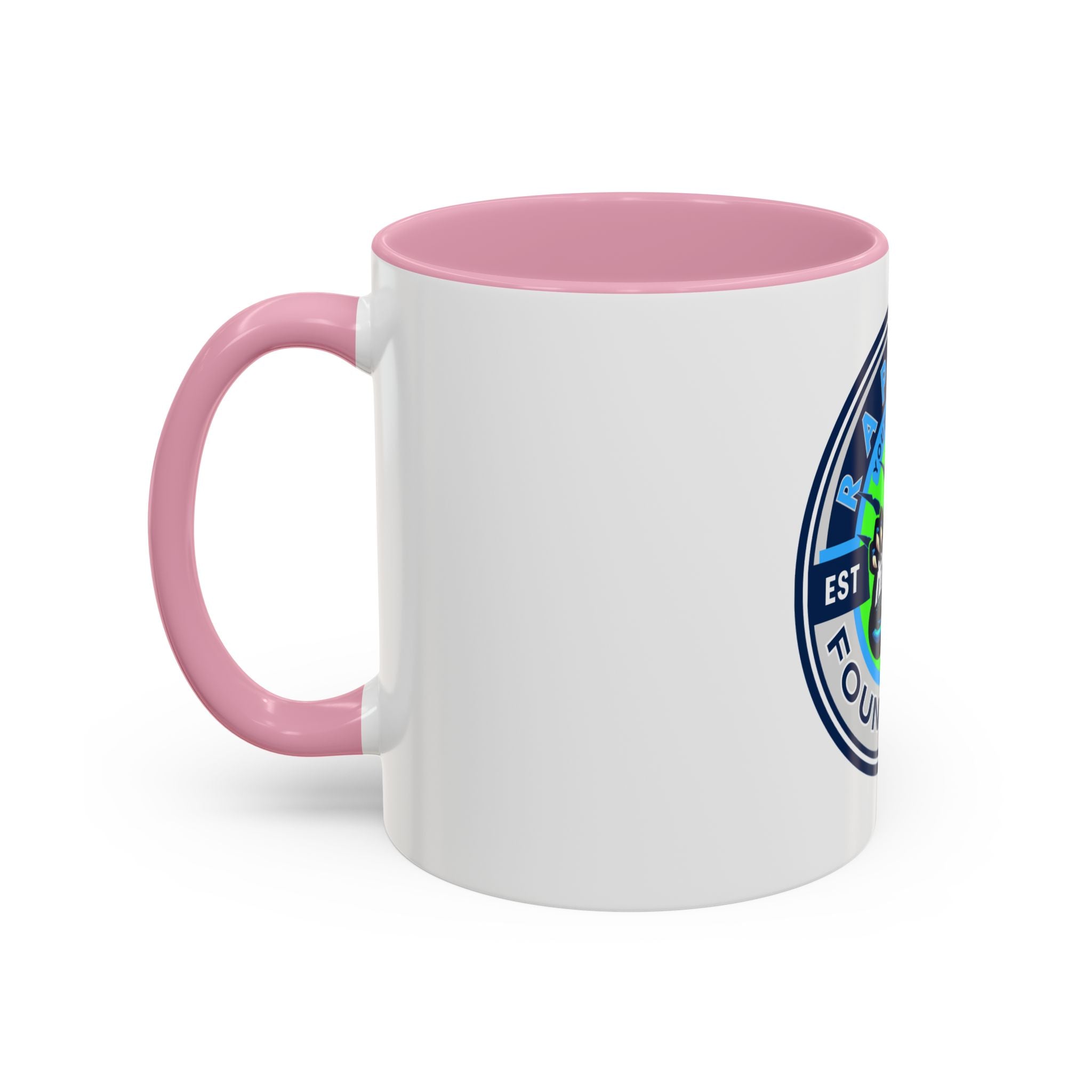 Raptors Foundation Logo Mug — Youth Athletic Team Coffee Cup (11oz/15oz)