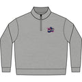 Retro Neon 'What I Do' Quarter-Zip Fleece Pullover