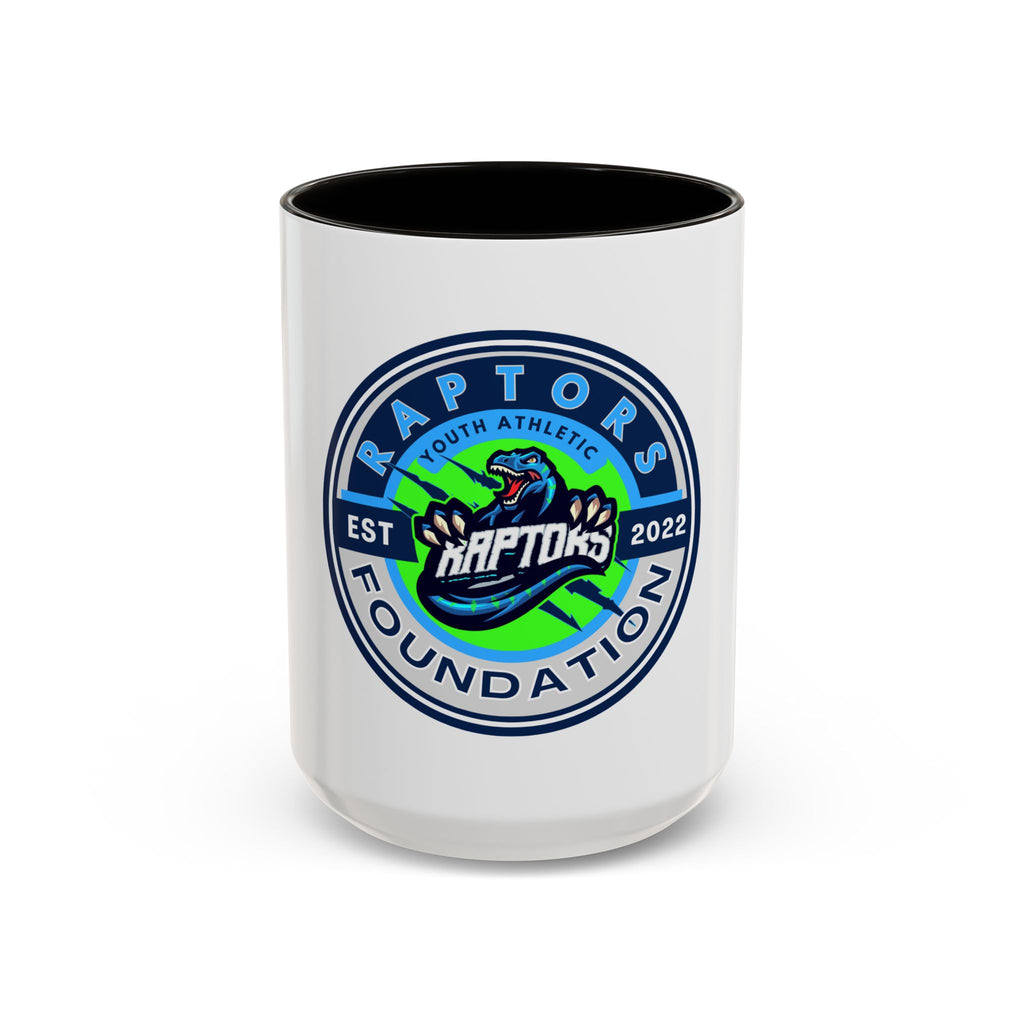 Raptors Foundation Logo Mug — Youth Athletic Team Coffee Cup (11oz/15oz)