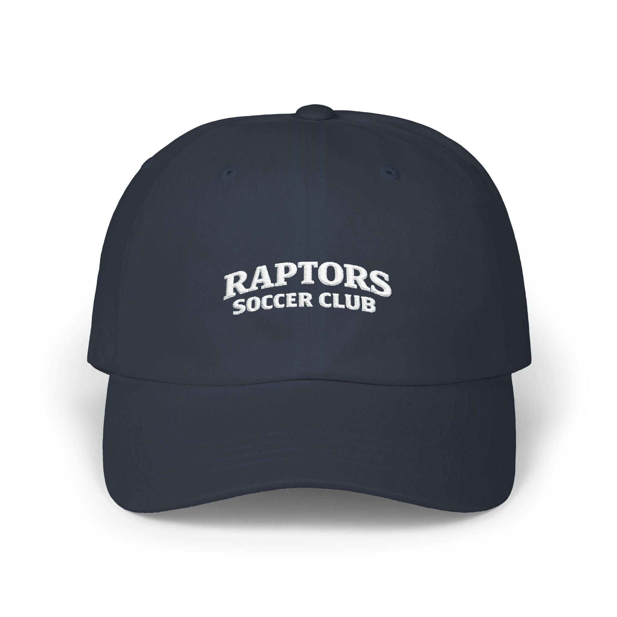Raptors Soccer Club Camo Dad Cap — Classic Adjustable Baseball Hat