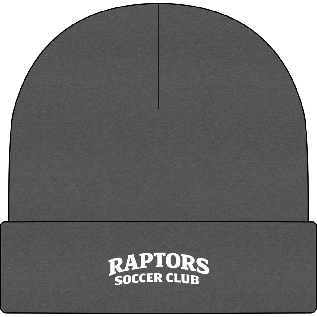 Raptors Soccer Club Cuff Beanie — Embroidered Team Winter Hat