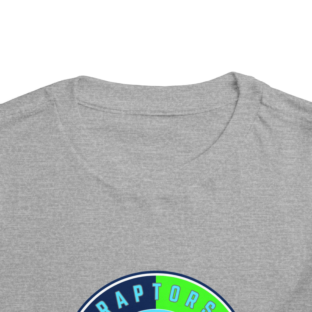 Toddler Soccer Tee — "Raptors Soccer Club" Logo Shirt