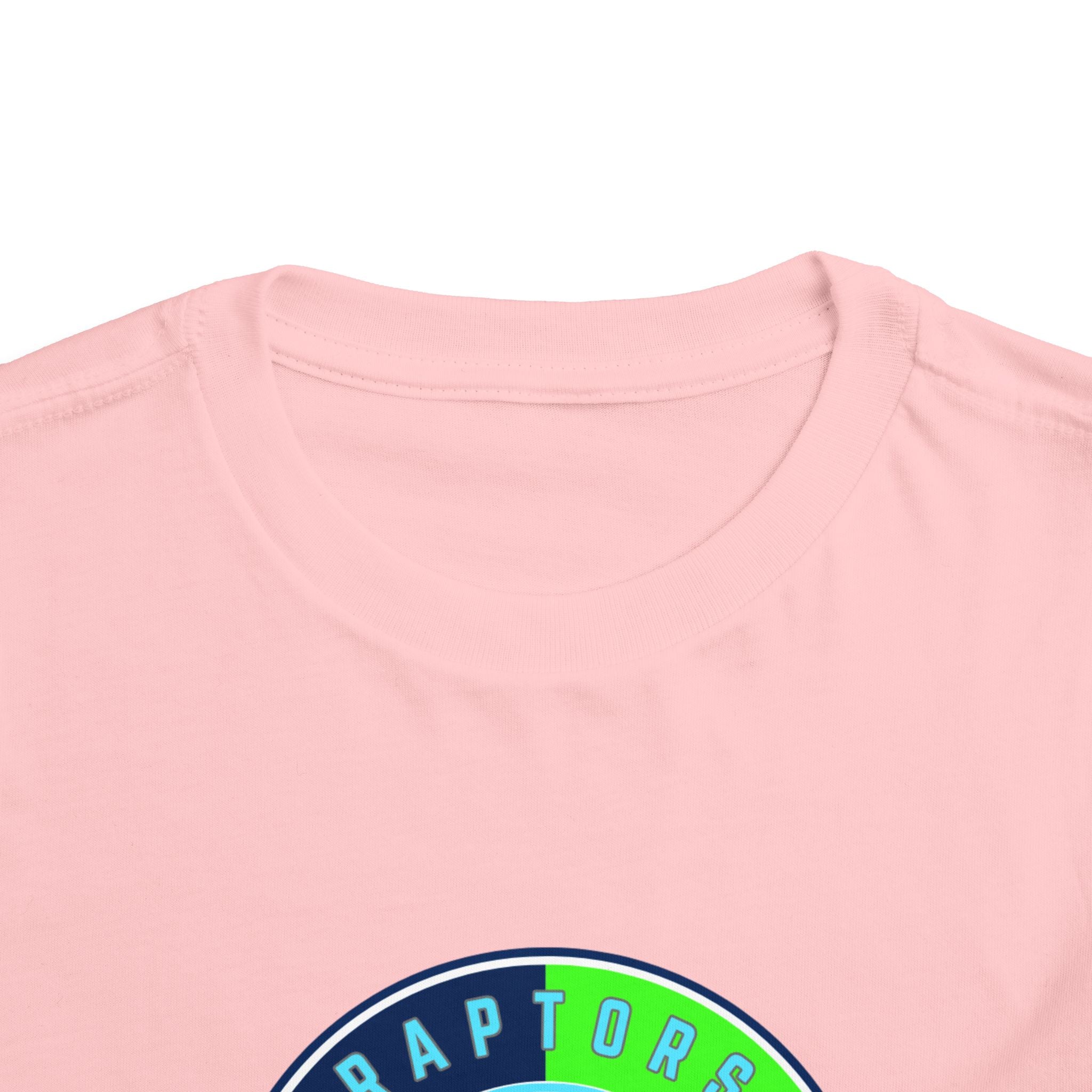 Toddler Soccer Tee — "Raptors Soccer Club" Logo Shirt
