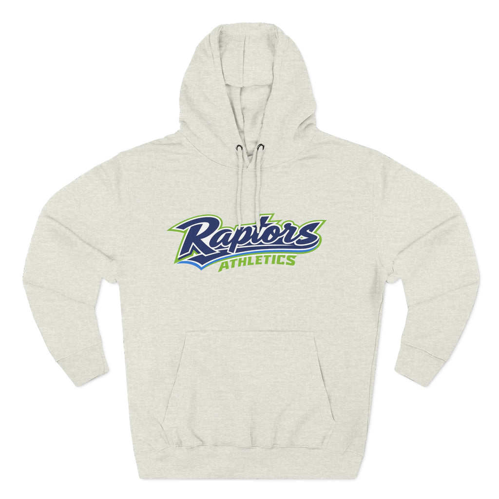 Raptors Athletics Hoodie — Three-Panel Fleece Pullover