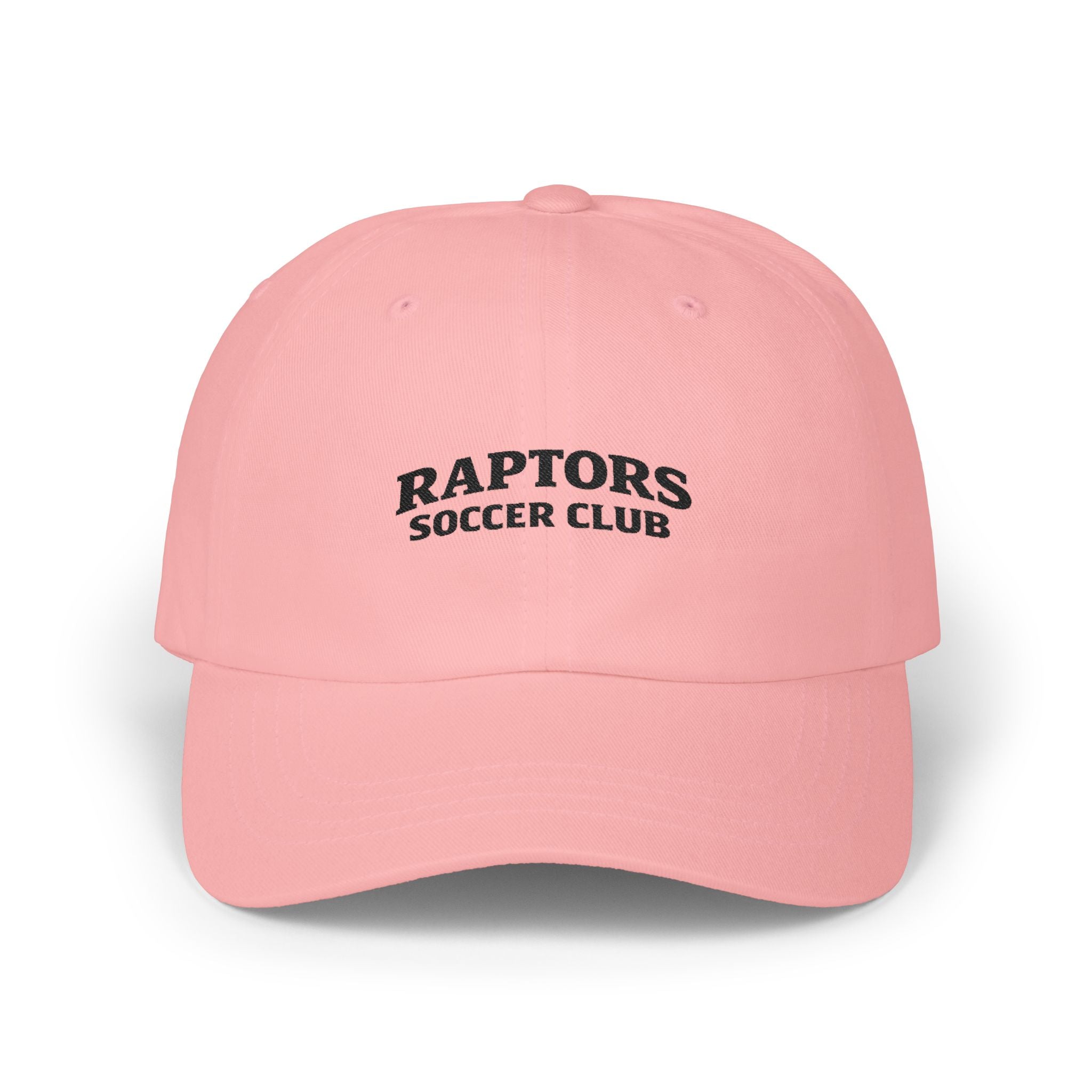 Raptors Soccer Club Classic Dad Cap — Embroidered Casual Baseball Hat
