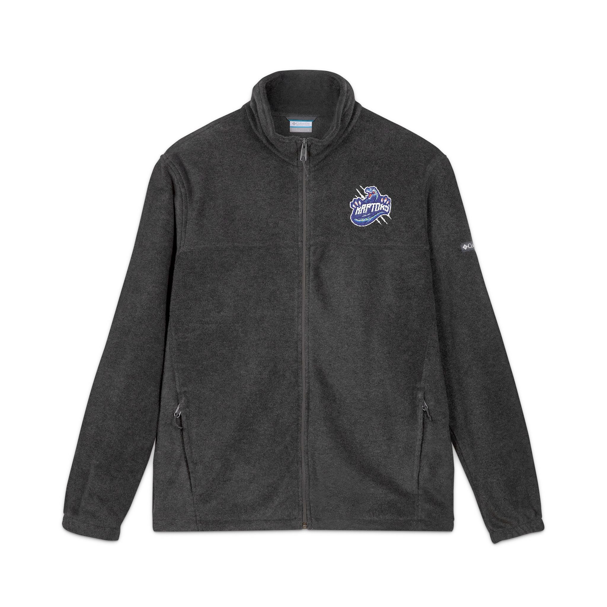 Embroidered Mountain Wave Columbia Fleece Jacket