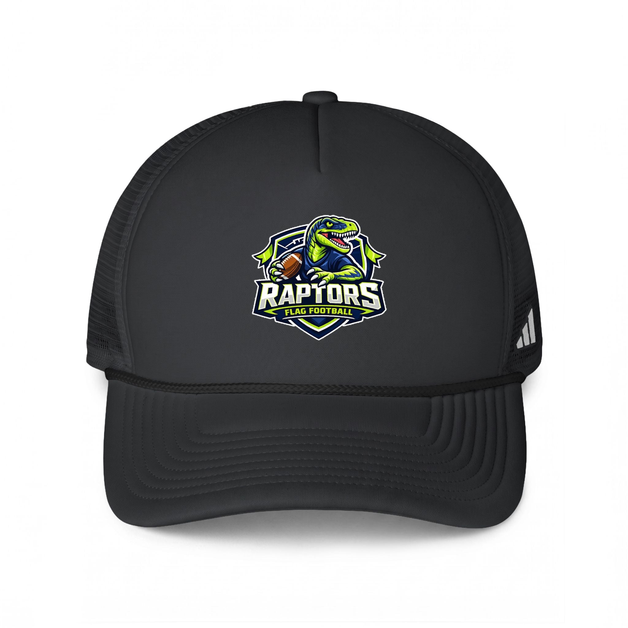 Raptors Snake Football Trucker Cap — Mesh Back Sports Hat