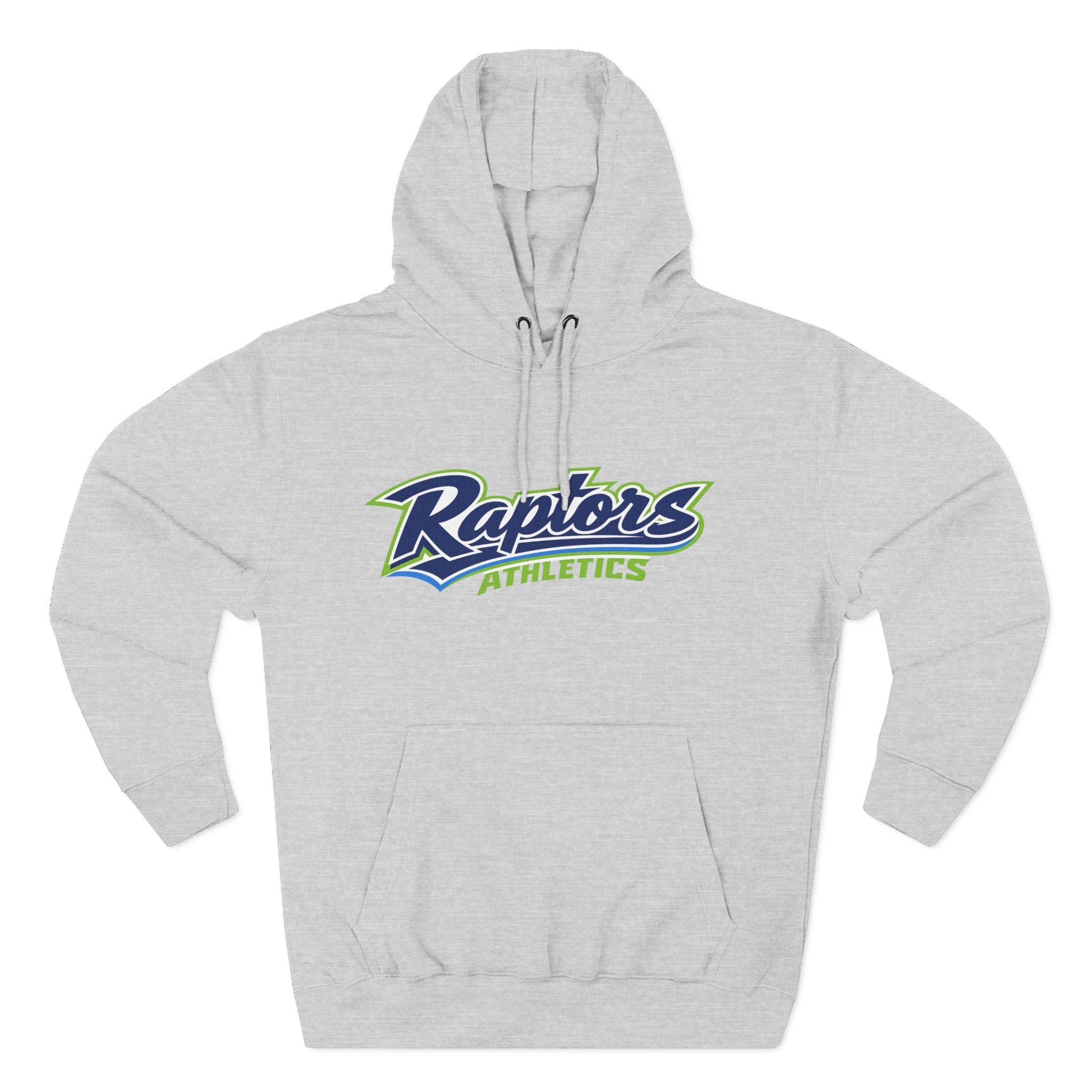 Raptors Athletics Hoodie — Three-Panel Fleece Pullover