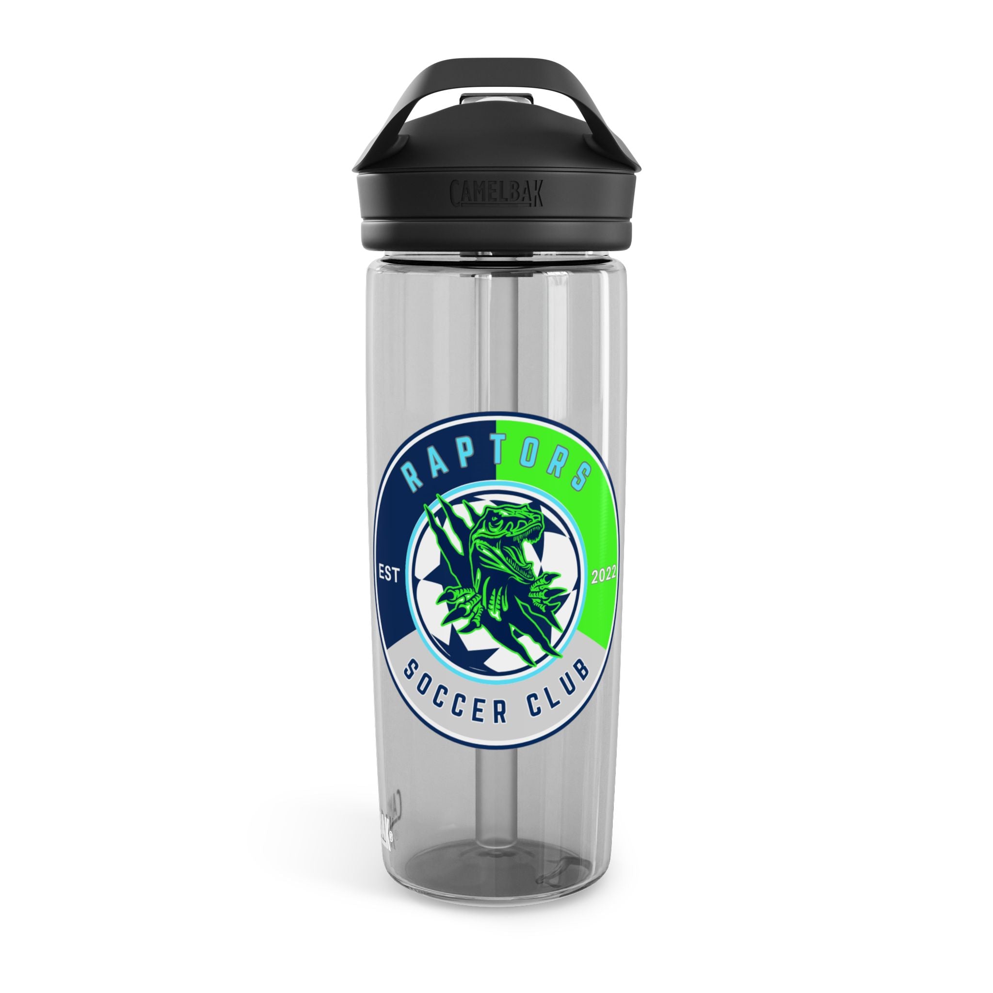 Raptors Soccer Club CamelBak Eddy Water Bottle — 20/25oz