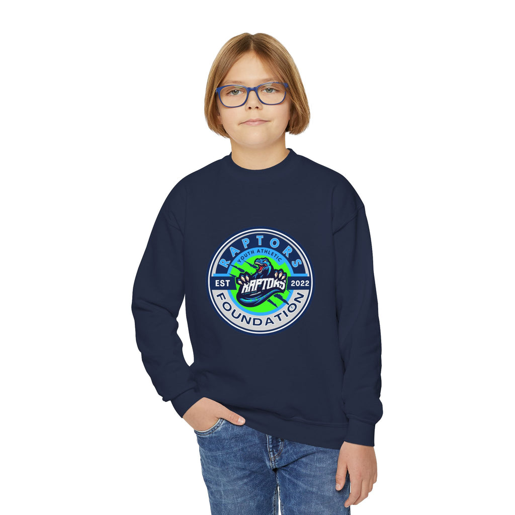 Youth Crewneck — Raptors Foundation Logo Sweatshirt