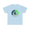 Raptors Soccer Club Logo Tee — Est. 2027 Neon Green & Blue