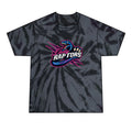 “Lady Raptors” Charcoal Tie-Dye Tee – Men’s Graphic T-Shirt