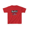 Kids Raptors Basketball T‑Shirt — Youth Dino Mascot Sport Tee