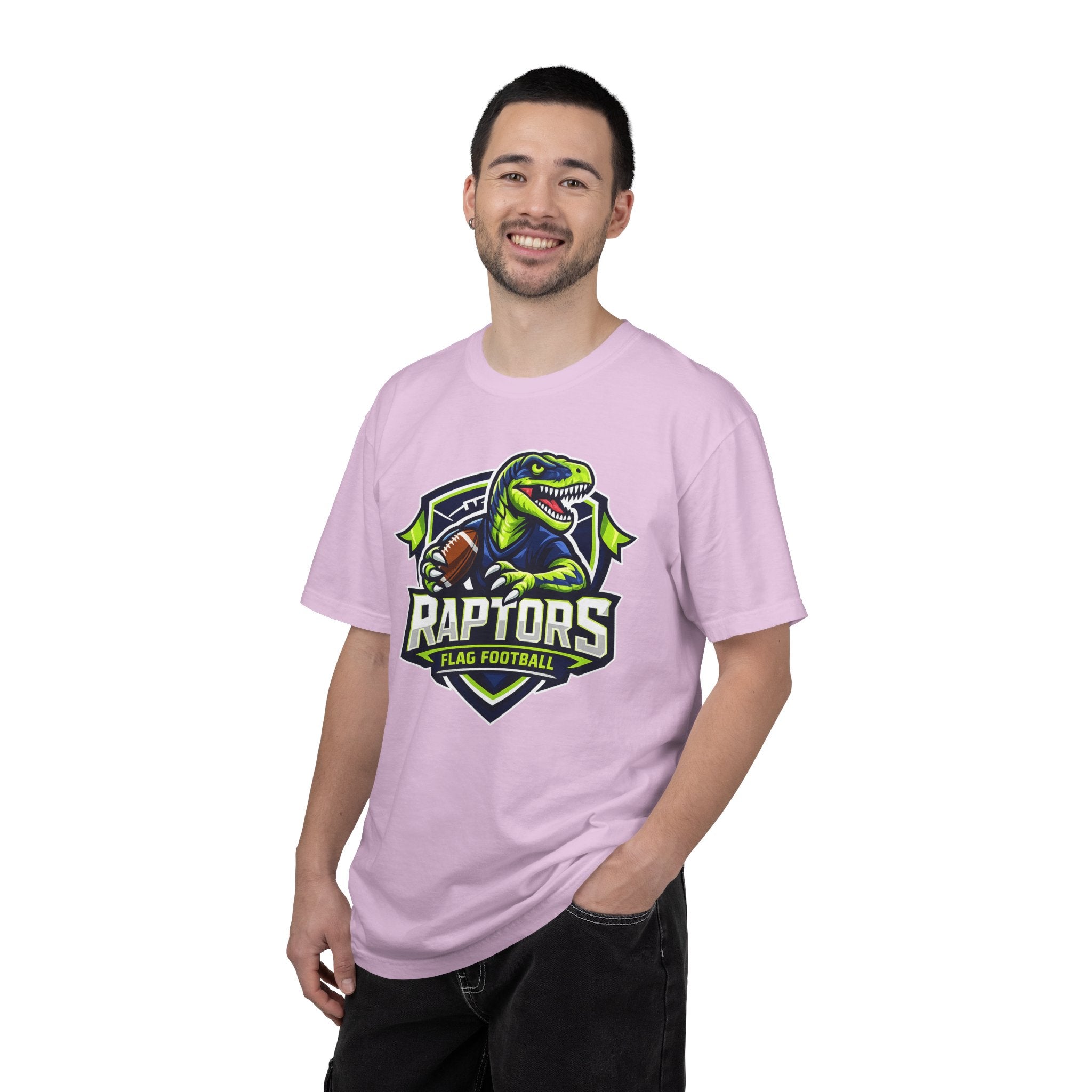 Raptors Flag Football T-Shirt — Comfort Colors