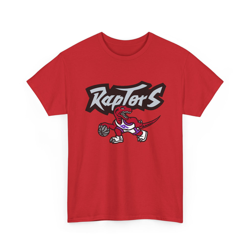 Raptors Basketball T‑Shirt – Vintage Dino Logo Tee