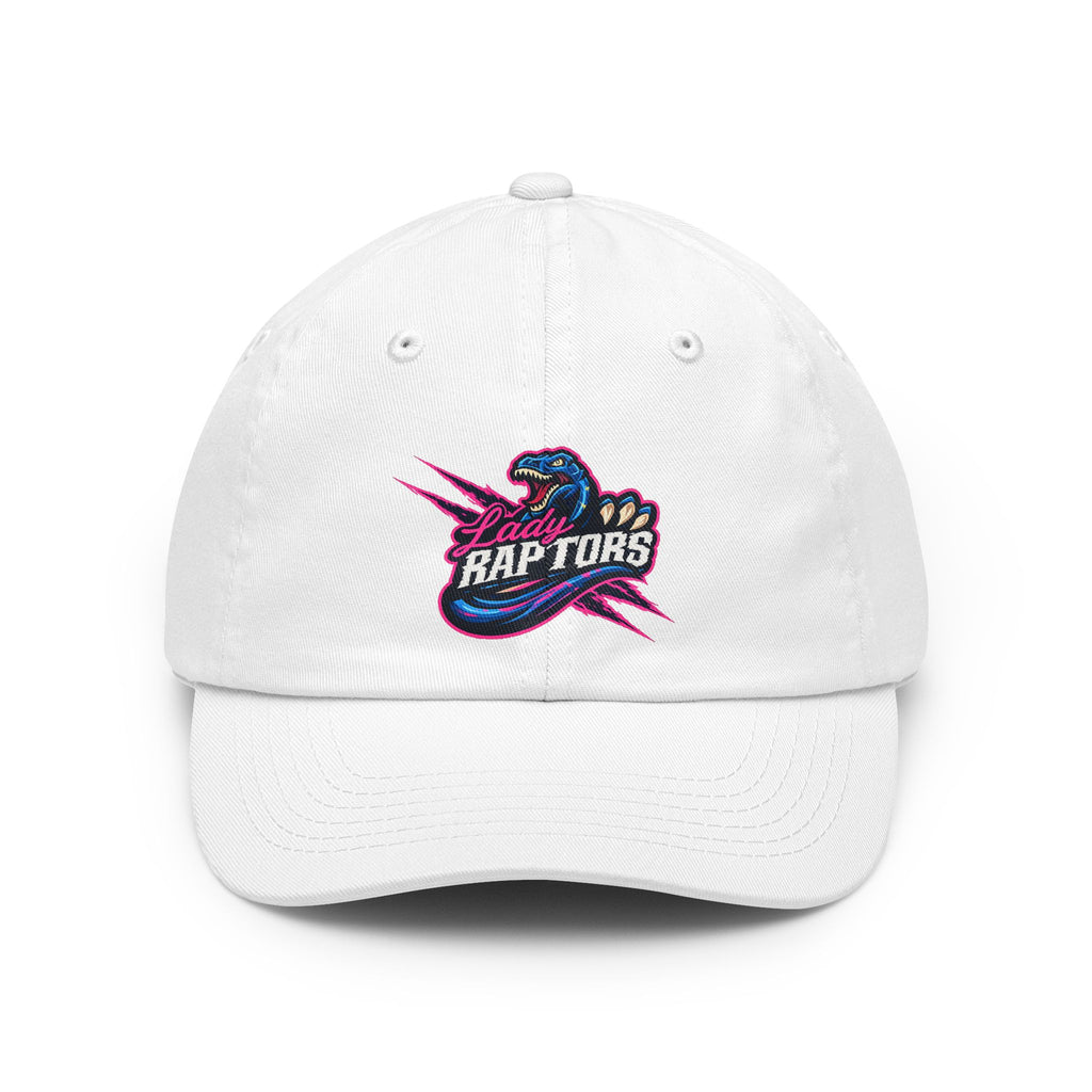 Raptors Dad Hat — Retro Neon 'RapTORS' Embroidered Baseball Cap
