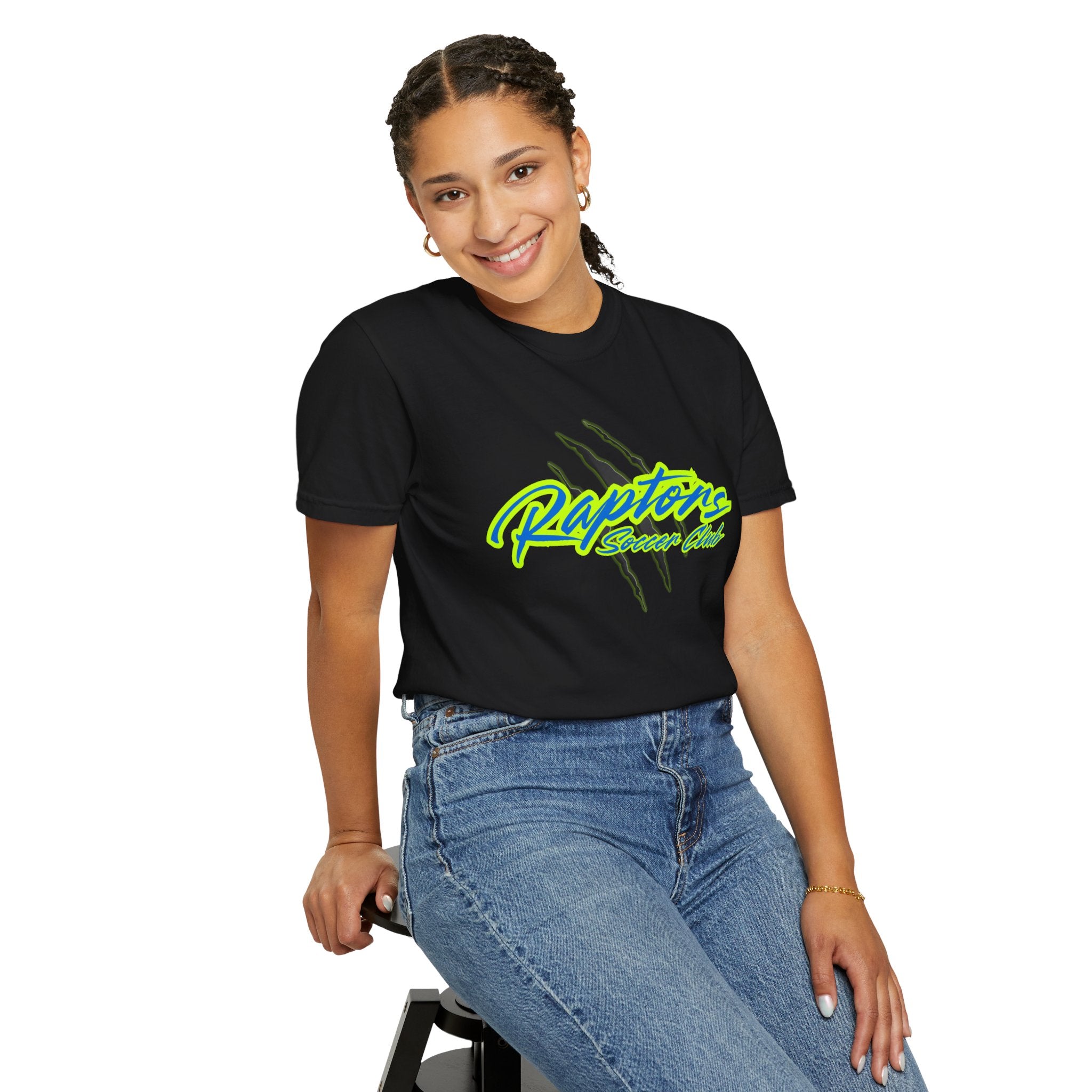 Raptors Surf Club T-Shirt — Vintage Skate Vibe Graphic Tee
