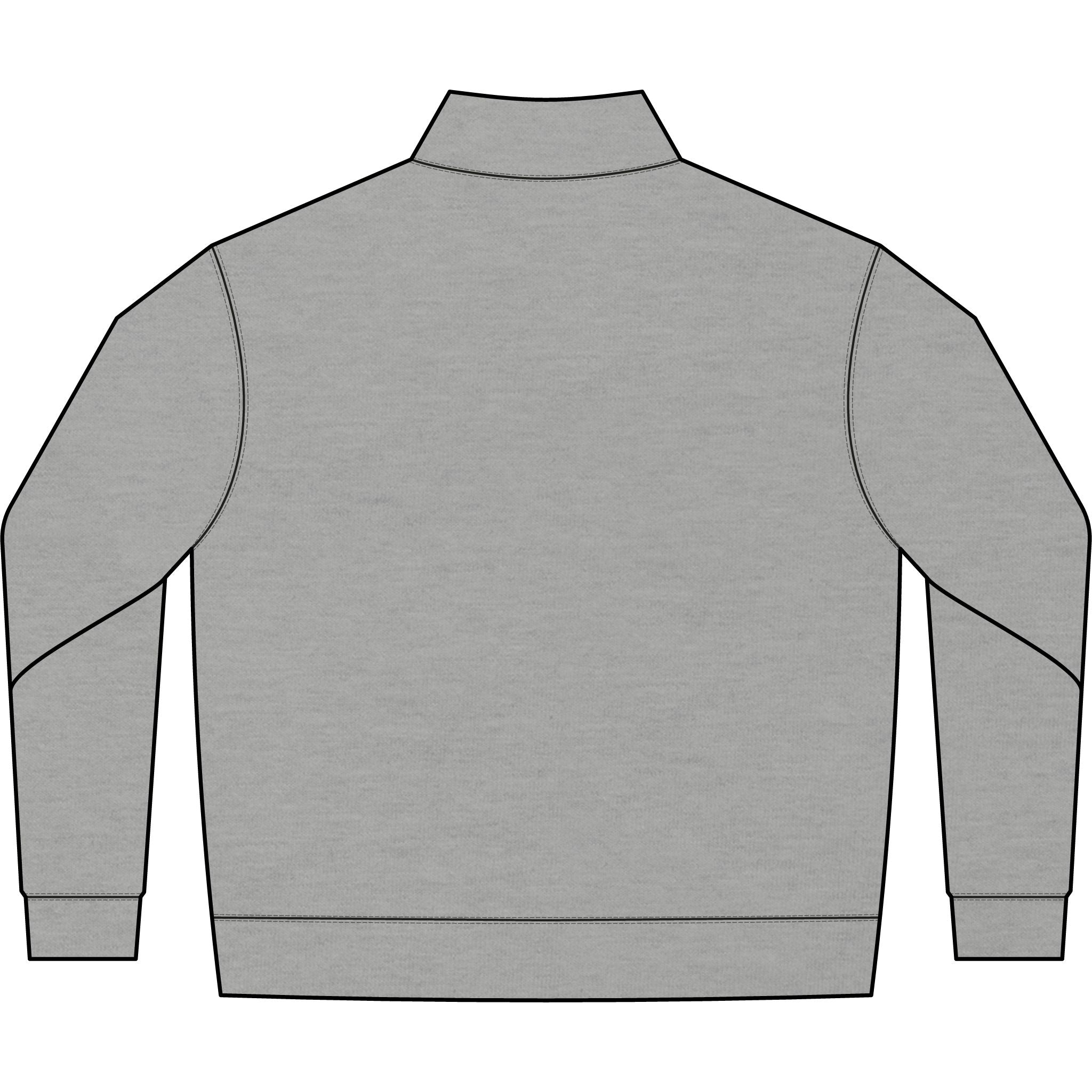 Retro Neon 'What I Do' Quarter-Zip Fleece Pullover