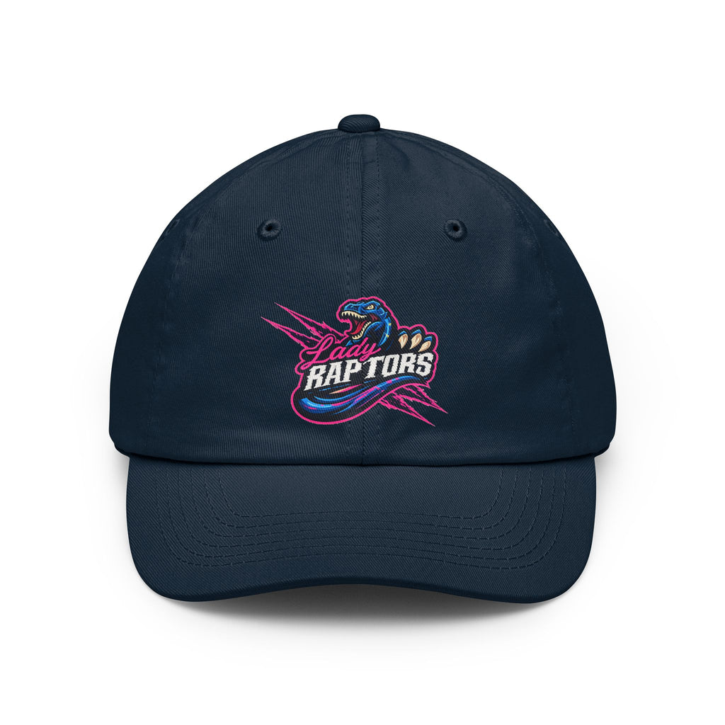Raptors Dad Hat — Retro Neon 'RapTORS' Embroidered Baseball Cap