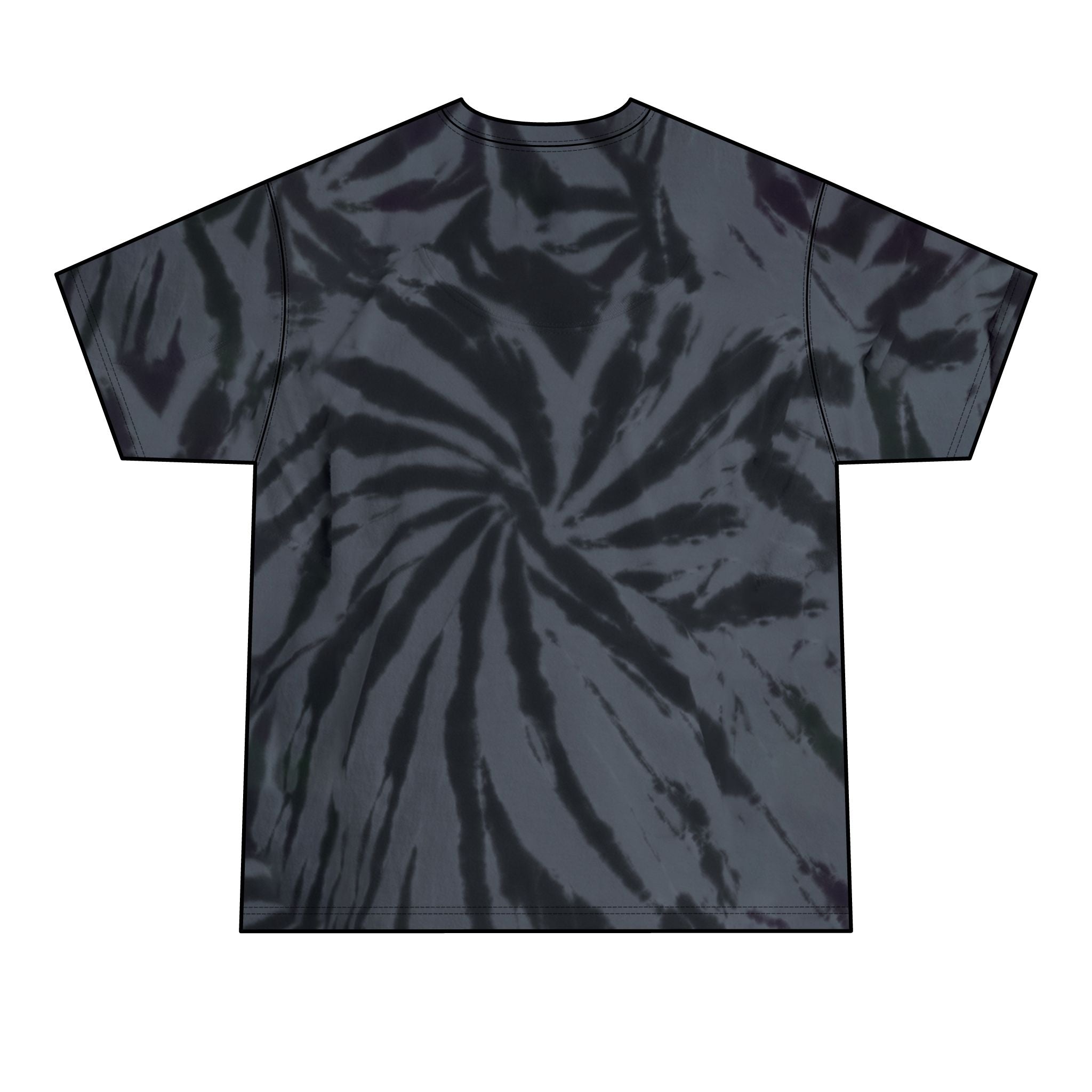 “Lady Raptors” Charcoal Tie-Dye Tee – Men’s Graphic T-Shirt