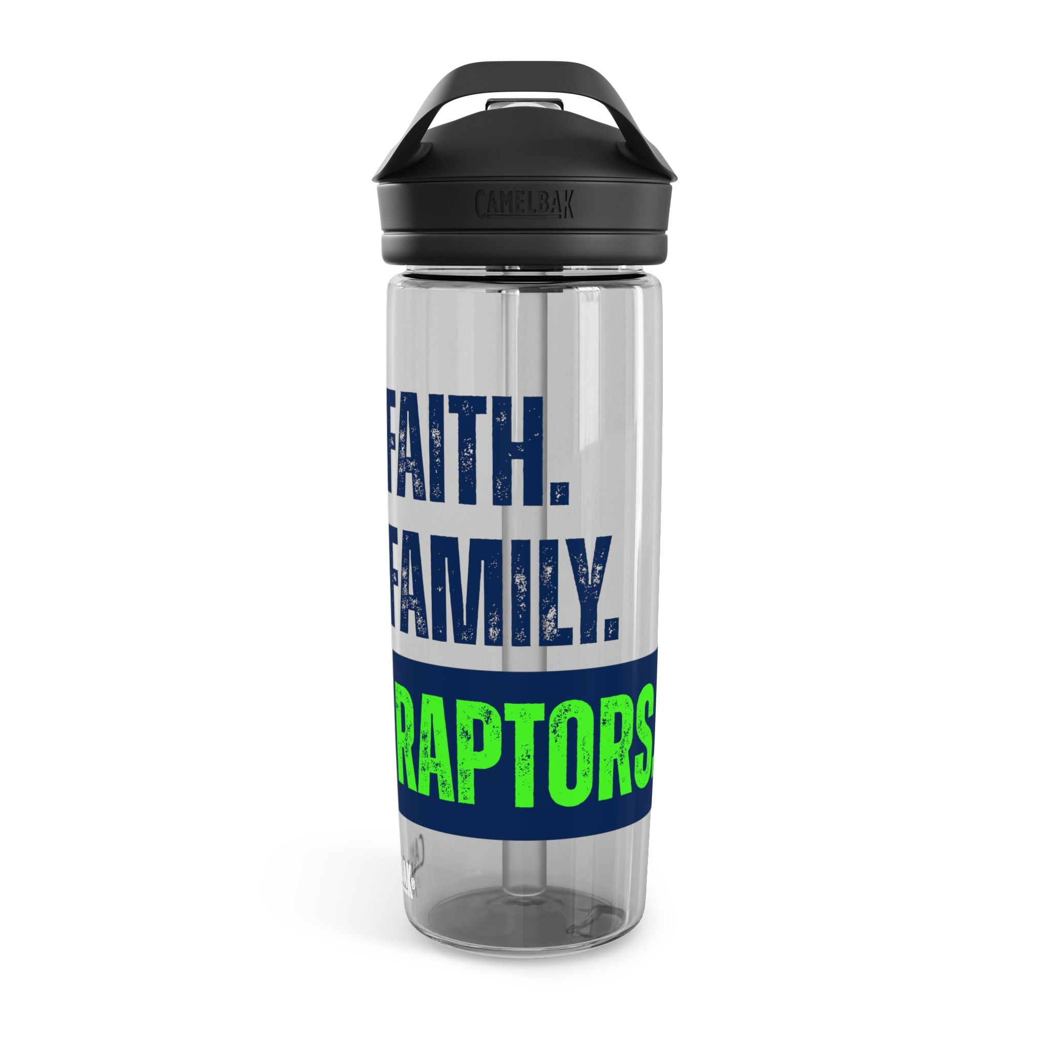 Raptors Faith. Family. Water Bottle — CamelBak Eddy® 20/25oz
