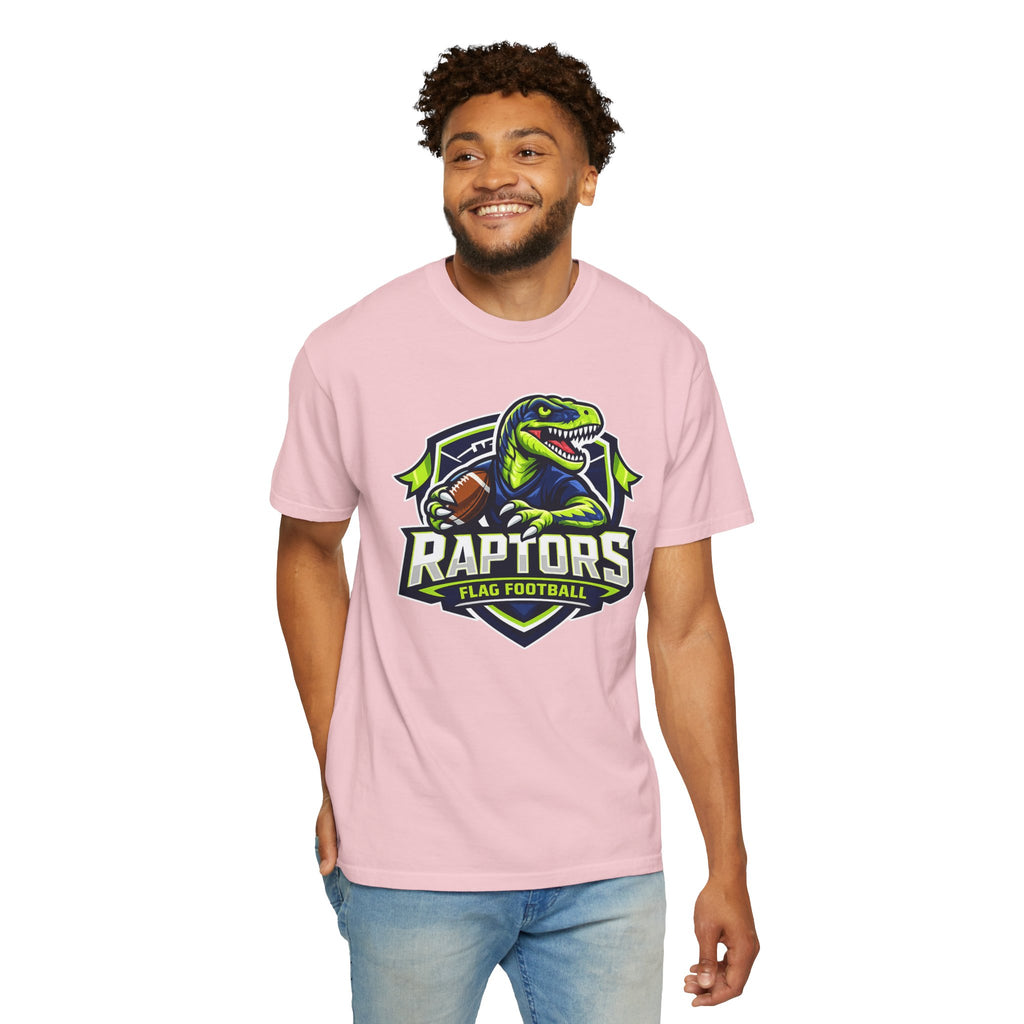 Raptors Flag Football T-Shirt — Comfort Colors